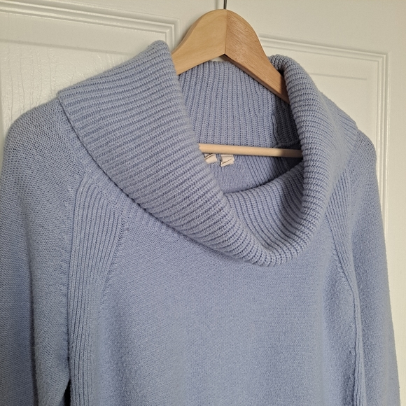 Periwinkle Moth by Anthropologie Sweater, Cowl Neck Knit Round Hem - Picture 3 of 6